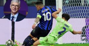 La fuerte crítica de Wenger por el penal cobrado a Lautaro: "Él busca el contacto" imagen-3