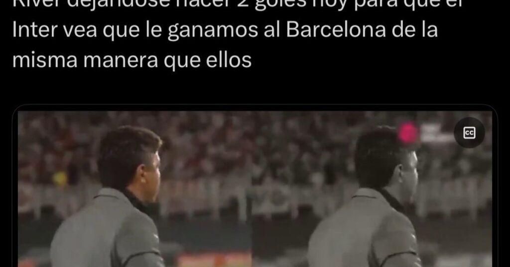 Los memes por el triunfo de River y el extravagante atuendo de Segundo Castillo imagen-41