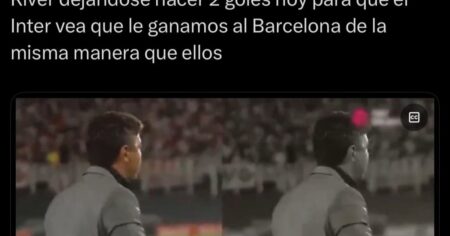 Los memes por el triunfo de River y el extravagante atuendo de Segundo Castillo imagen-16