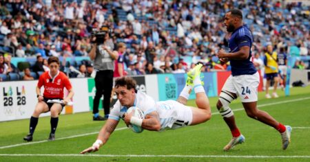 Los Pumas 7's se metieron en las semifinales de oro del Seven de Los Ángeles y están a dos pasos de consagrarse los mejores del mundo imagen-12