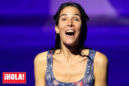 Juana Viale tuvo un estreno “acuático” y dos espectadoras muy especiales para ella dijeron presente imagen-7