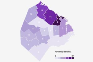 Elecciones porteñas: los mapas que muestran la metamorfosis del voto libertario y la señal que dejan para la pelea del conurbano imagen-1