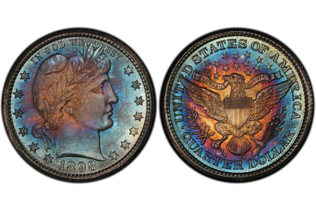“Barber Quarter”: esta moneda de 25 centavos de EE.UU. puede llegar a valer hasta US$65.000 imagen-91