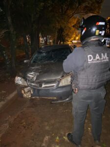 Conducía ebrio, atropelló a un padre y su hijo pero fue detenido por la Policía tras intentar huir imagen-1