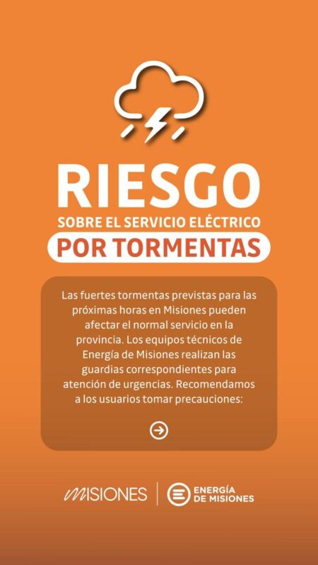 Energía de Misiones ya se encuentra en las calles evaluando daños por la tormenta imagen-5