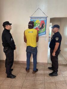 Tras una persecución policial capturaron a un bandido brasileño que amenazó a un gendarme imagen-1