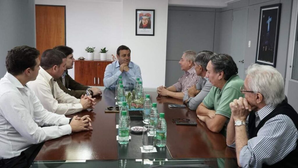 El titular de Coninagro visitó al Presidente de la Legislatura imagen-5