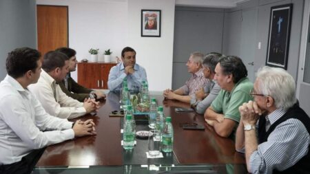 El titular de Coninagro visitó al Presidente de la Legislatura imagen-13