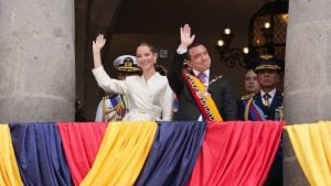 Ecuador: Daniel Noboa juró como presidente para los próximos cuatro años imagen-3