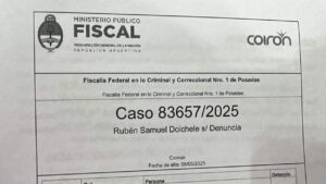 Avanza la denuncia penal contra autoridades partidarias y candidatos de la LLA en Misiones por “diezmos” imagen-3