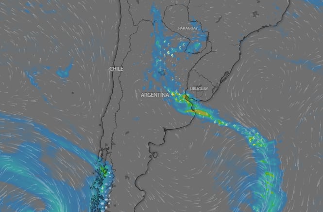 Hay alerta amarilla por tormentas para este lunes 5 de mayo: las provincias afectadas imagen-100