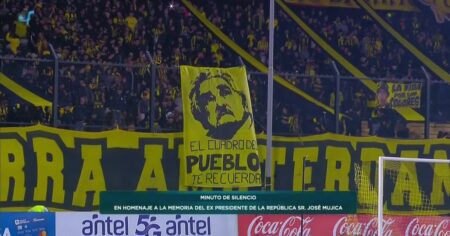 Peñarol recordó a los desaparecidos y honró a Pepe Mujica imagen-9