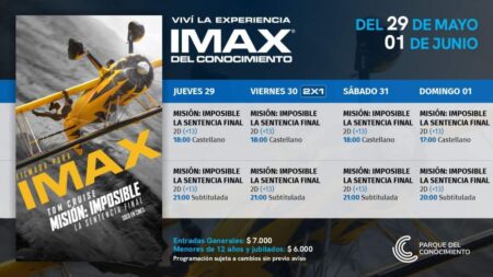 «Misión Imposible: Sentencia Final» sigue haciendo historia en el Imax del Conocimiento imagen-9