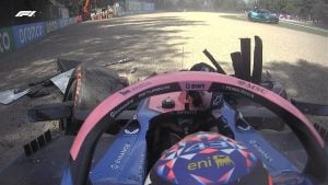Video I Colapinto se accidentó en la primera ronda de clasificación del GP de Imola en su debut con Alpine imagen-2