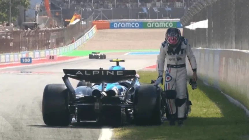 Colapinto abandonó en la Q1 por un problema del auto: "Estoy un poco triste" - TyC Sports imagen-38