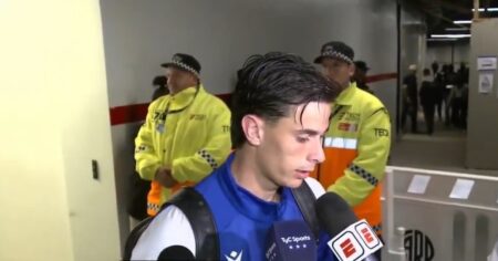 Valentín Gómez liquidó a Andrés Merlos tras ser expulsado ante River: "La soberbia lo sobrepasó" imagen-13