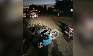 Un motociclista resultó herido en un choque con camioneta en Posadas imagen-4