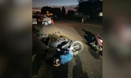 Un motociclista resultó herido tras chocar con una camioneta en la avenida 213 imagen-73