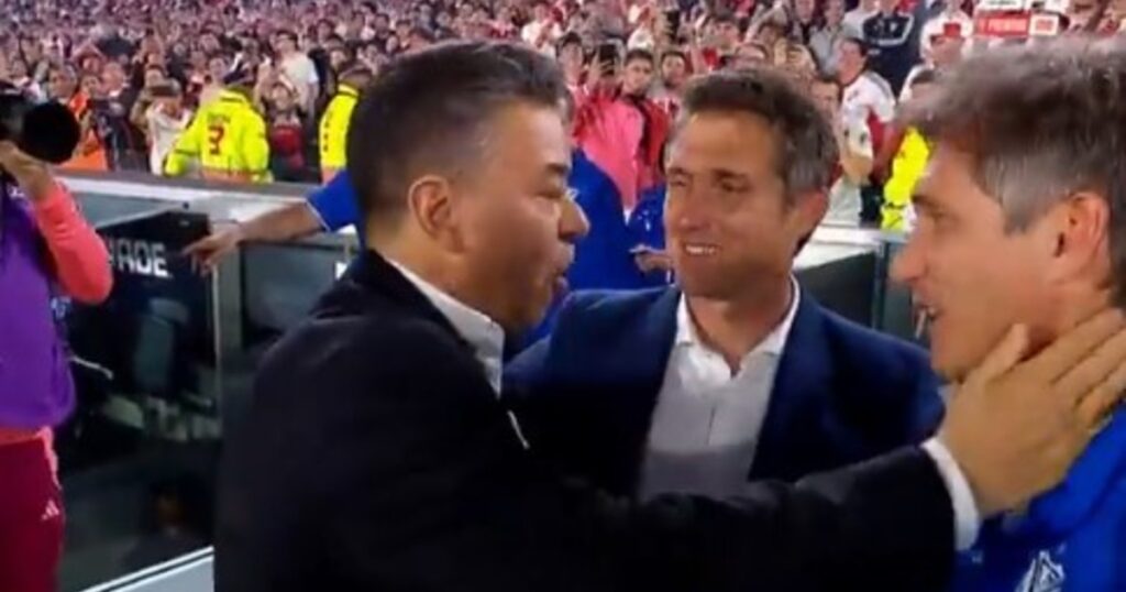 Video: el saludo de Gallardo con Guillermo en el Monumental imagen-44