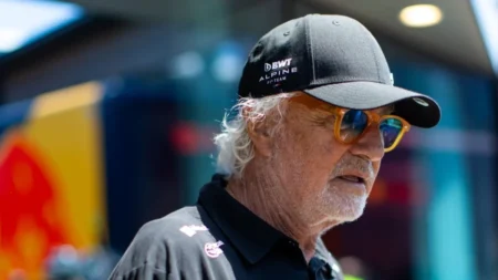 La fuerte banca de Briatore a Colapinto tras el accidente en la qualy de Imola - TyC Sports imagen-15