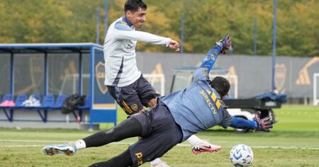 El 11 de Boca que probó Herrón para jugar los octavos de final contra Lanús imagen-16