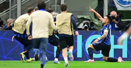 Video: el gol de Lautaro al Barcelona por la semi de la Champions imagen-15