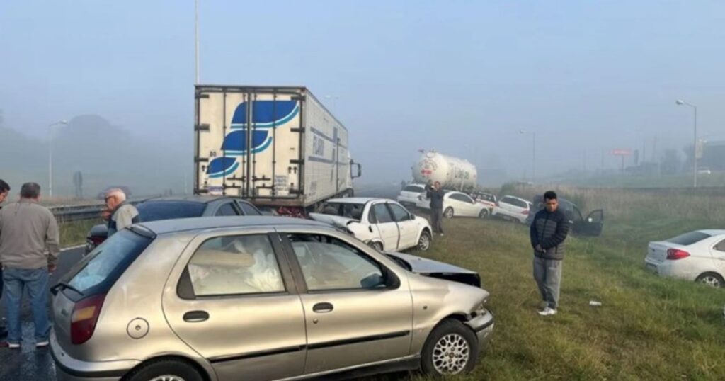 Múltiple choque con heridos sobre la Ruta 7 en Luján: qué provocó los accidentes imagen-4