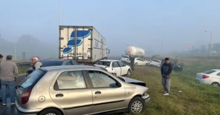Múltiple choque con heridos sobre la Ruta 7 en Luján: qué provocó los accidentes imagen-14