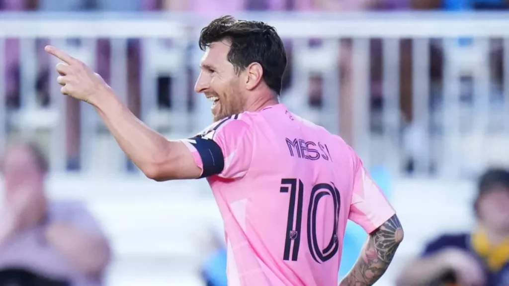 Lionel Messi vuelve afilado a la Selección Argentina: doblete de goles y asistencias para Inter Miami - TyC Sports imagen-41