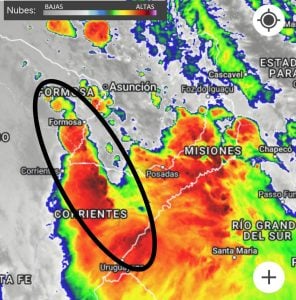 Advierten que las tormentas severas seguirán afectando a Misiones: hasta cuándo se mantendrá la alerta imagen-10