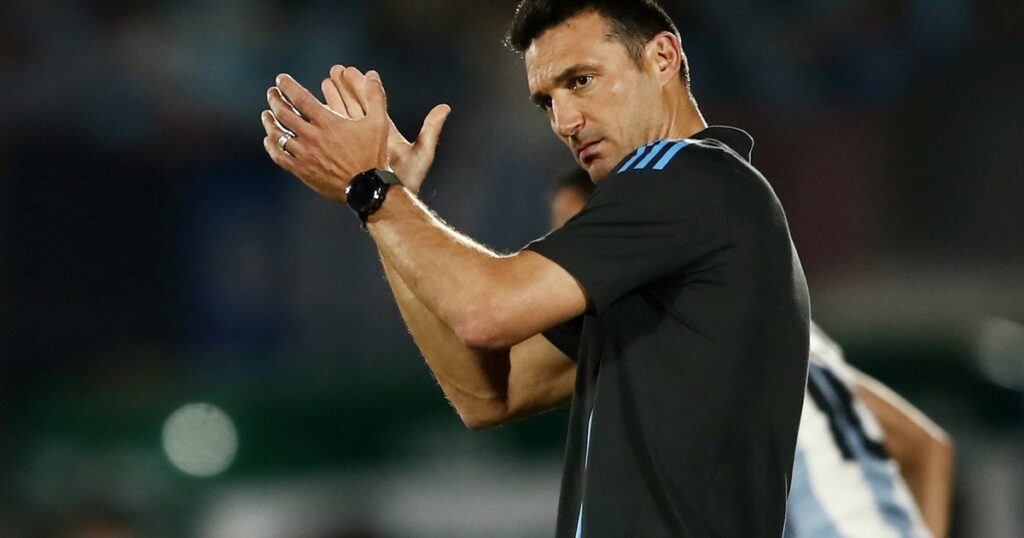 El tremendo elogio de Scaloni a Nico Paz: "Tiene el nivel para el Real Madrid" imagen-43