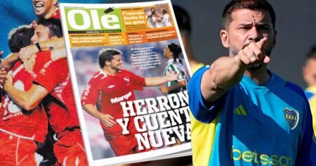 La historia especial de Herrón en Independiente: el penal que le obligaron a patear para su único gol en el fútbol argentino imagen-12