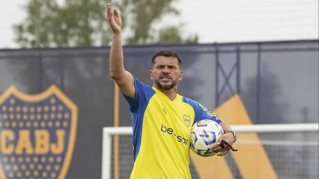 El cambio que hizo Herrón en el entrenamiento de Boca - TyC Sports imagen-45
