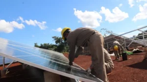 Avanza la construcción del parque solar en Oberá imagen-2