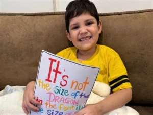Santino se prepara para el doble trasplante de médula que se hará a fin de mes imagen-1