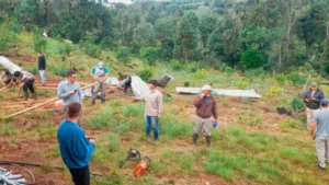 Vecinos comienzan a reparar daños tras el fuerte temporal en San Pedro imagen-1