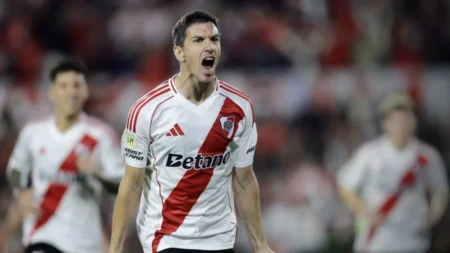 Con contundencia y amplia superioridad, River ganó y se metió en cuartos: reviví lo mejor - TyC Sports imagen-5