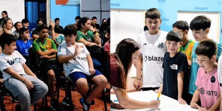 Charla de nutrición para jóvenes deportistas en la Escuela de Fútbol Yaguareté imagen-110