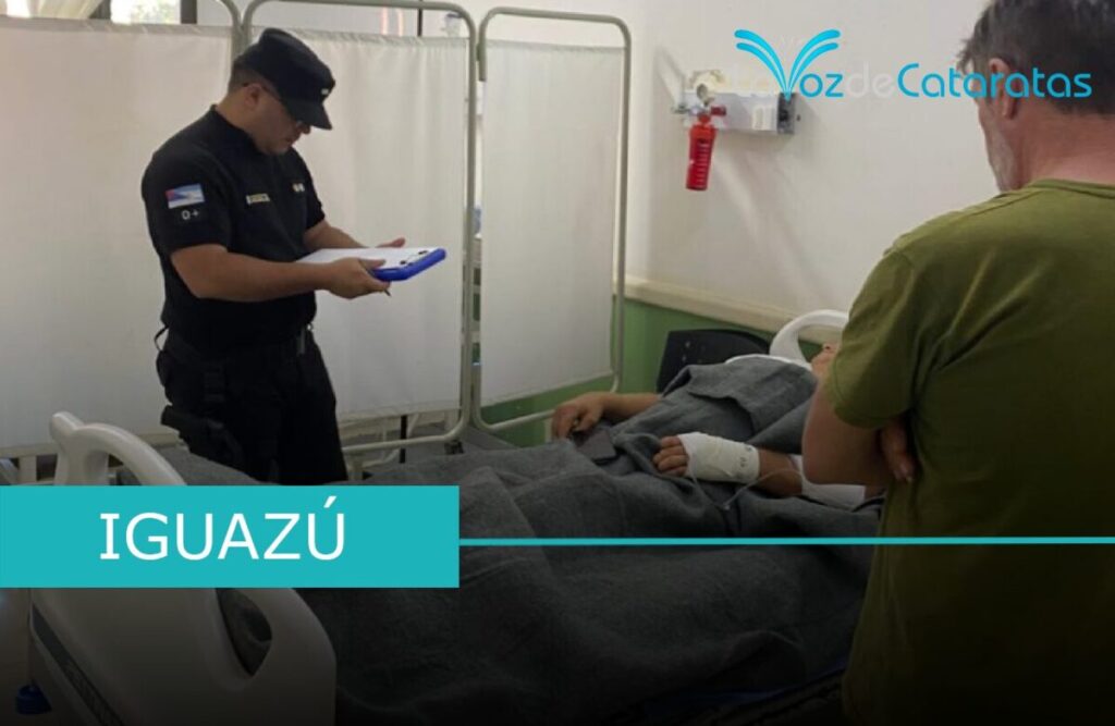 Intentaba armar una tumbera y se disparó en la pierna imagen-5