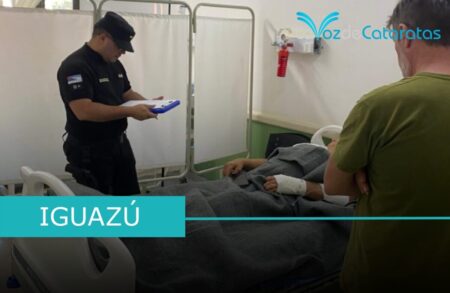Intentaba armar una tumbera y se disparó en la pierna imagen-8