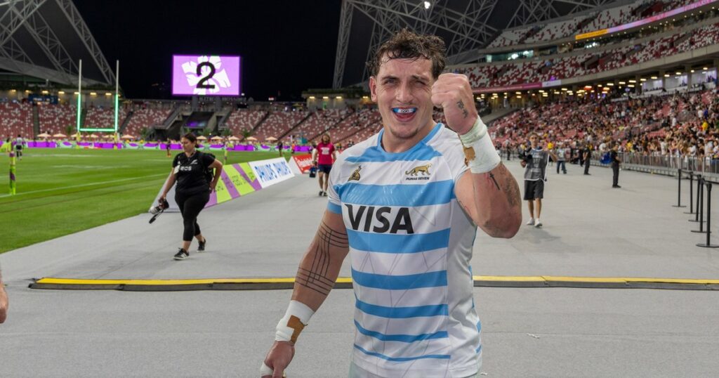 Luciano González Rizzoni, "la bola de demolición" de Los Pumas 7's: "El año pasado estuvimos cerca, así que ahora vamos por la doble" imagen-100