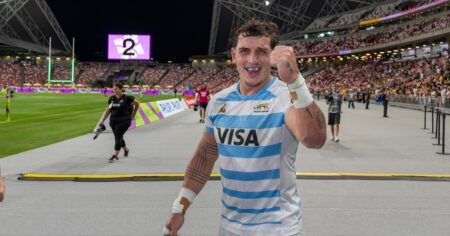 Luciano González Rizzoni, "la bola de demolición" de Los Pumas 7's: "El año pasado estuvimos cerca, así que ahora vamos por la doble" imagen-7