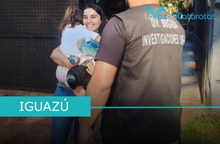 Conmovió a todos y lo logró: la nena recuperó a su «Stitch» gracias a la Policía imagen-8