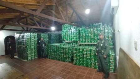Gendarmería incautó millonaria carga de bebidas alcohólicas de origen extranjero en Corrientes imagen-67