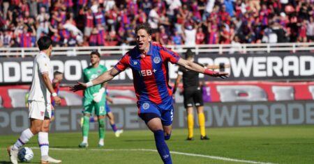 Video: el golazo de Vombergar tras una contra perfecta de San Lorenzo imagen-13