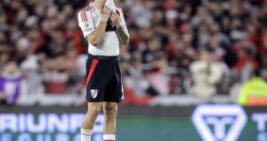 River, preocupado por Montiel: afuera por lesión en el primer tiempo imagen-3