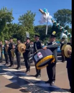 TC2000: la Banda de Música de la Policía de Misiones emocionó al país desde Oberá imagen-1