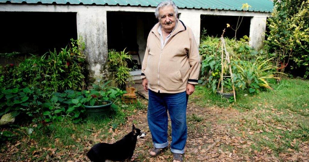 La última vuelta de José "Pepe" Mujica en su tractor y el deseo de descansar para siempre junto a su perra de tres patas imagen-90
