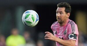 Messi se lució en el Inter de Miami antes de sumarse a la Selección: doblete de goles y asistencias imagen-2