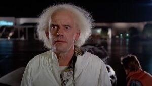 Parecía un anciano loco, pero Chrystopher Lloyd solo tenía 46 años cuando rodó 'Regreso al futuro' imagen-4